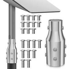 2.0  Starlink Pipe Adapter for Starlink Second-Gen Dish, Mast Reducer Joint