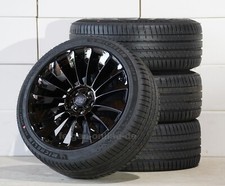 Sommer Kompletträder 20 Zoll MSW 37T gloss black + Michelin T0 + Tesla Model Y