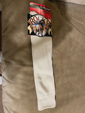 Vintage Rocky Snow wool silk Ski Snowboarding Sock big tall long size 13  15 USA