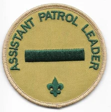 Assistant Patrol Leader 2015-Current APLB-2-1-2 Boy Scouts of America BSA