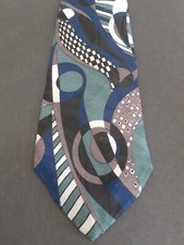 Vintage Florenzi Collection Mens Necktie Multicolor 100 Polyester Made in USA