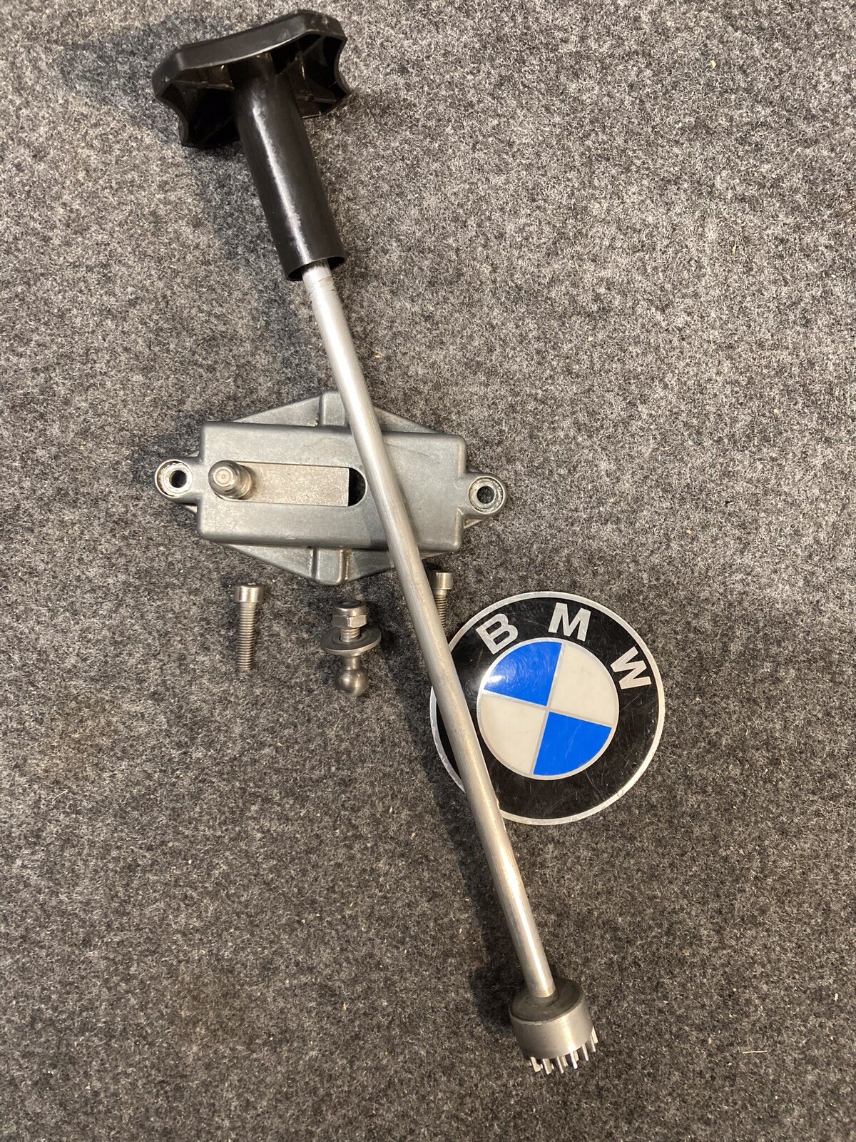 BMW Airhead R60 R75 R80 R90 R100 /6 /7 Steering Damper Setup Kit Add On