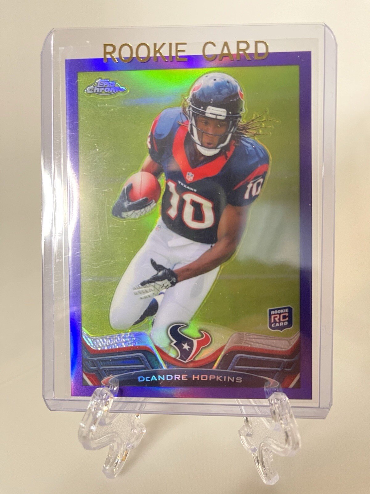 2013 Topps Chrome - Purple Refractor #154 DeAndre Hopkins /499 (RC)