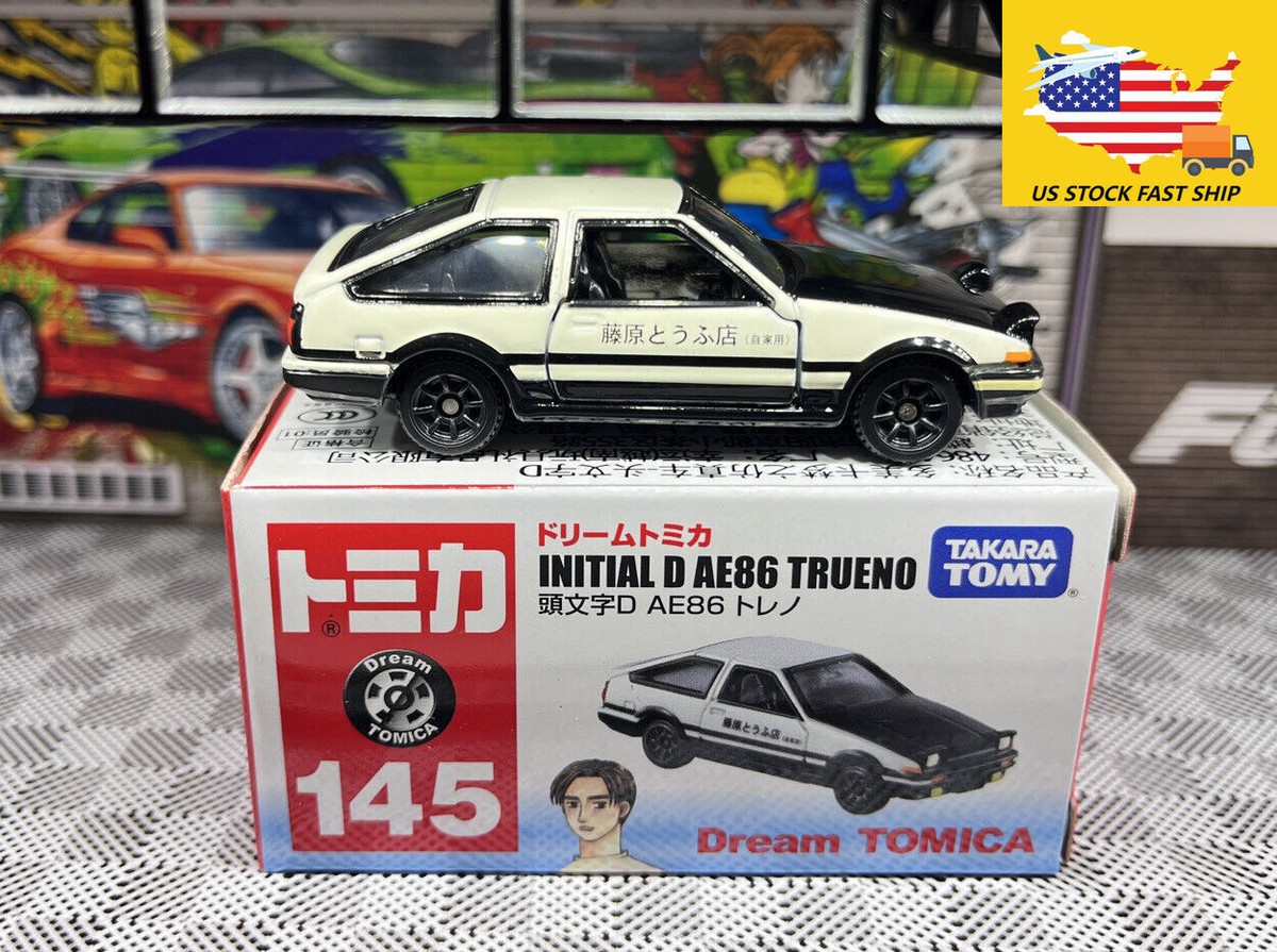 NEW 1:64 Initial D AE86 Diecast Car Takara Tomy Dream Tomica