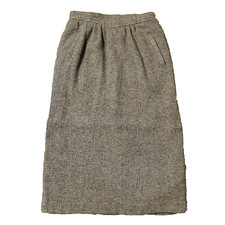 Vintage 70s/80s Patty Woodard Tweed High Waist Midi Pencil Skirt Womens 26 Waist