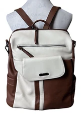 Cluci Switchable Backpack Vegan Leather Handbag Travel Brand New