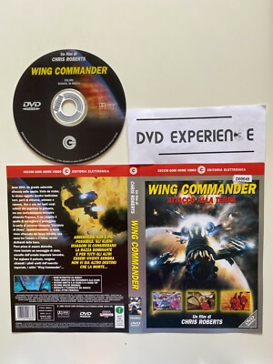WING COMMANDER ERDBEFESTIGUNG - DVD CECCHI GORI EX VERMIETUNG MIT BOX *SELTEN*