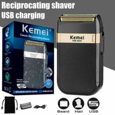 KEMEI 2024 Electric Shaver Trimmer Razor Rechargeable Hair Beard Shaving Machine