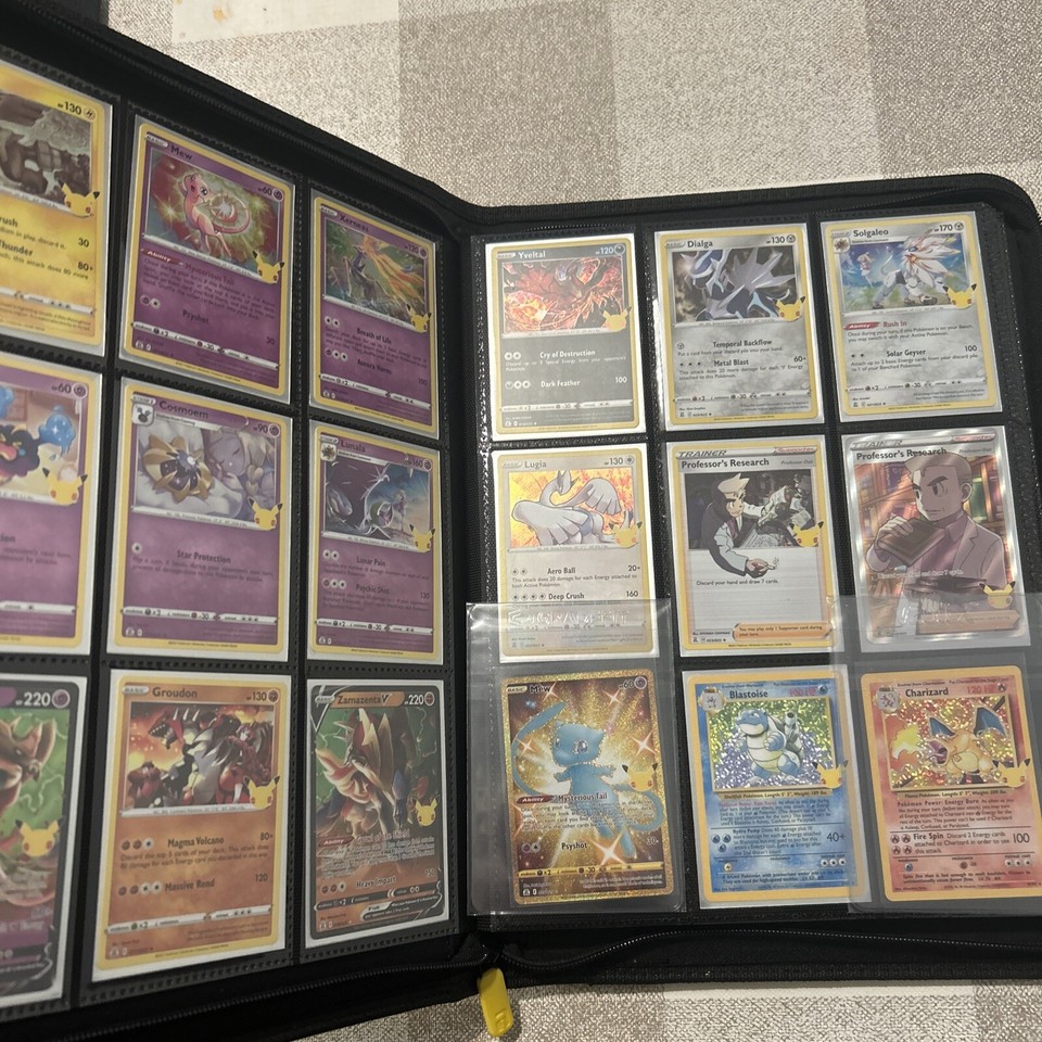 Pokemon Celebrations Complete Master Set 25th Anniversary + large