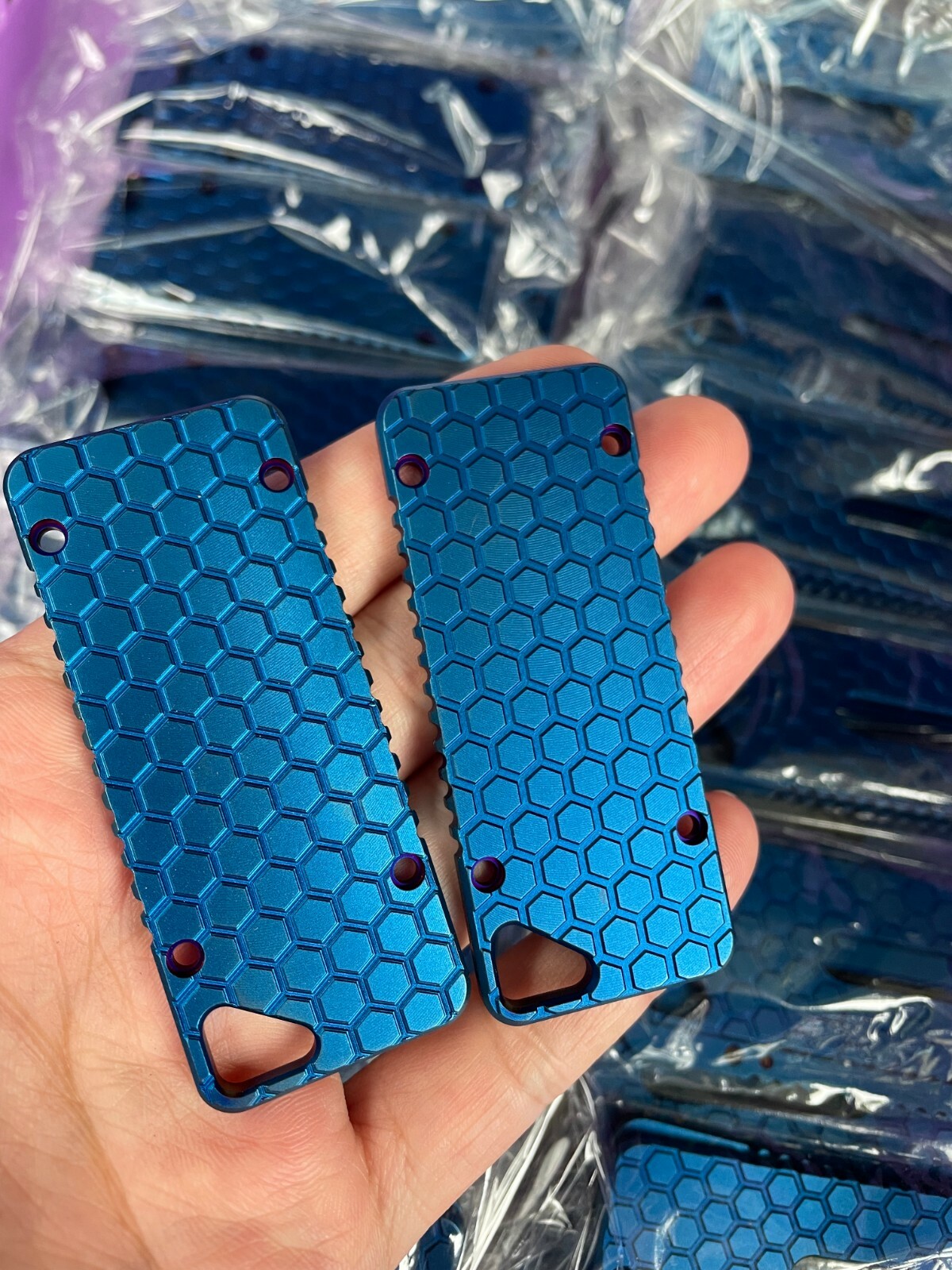 Tactical Slider Utility Knife - Full Titanium Alloy Body EDC