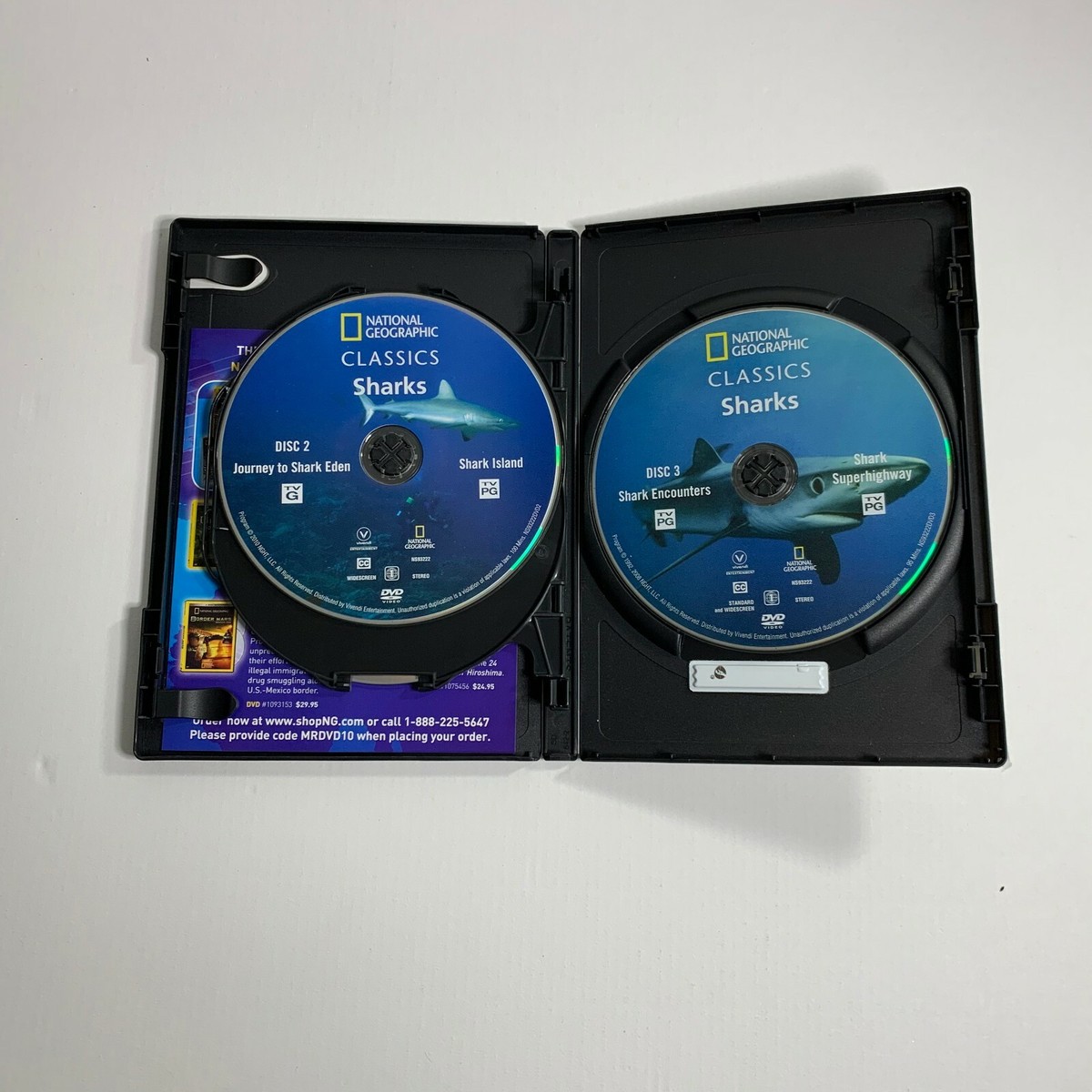 その他 Nat'l Geo: Classics - Sharks [DVD] Sharks National Geographic Classics 3 Disc DVD Set | eBay