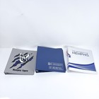 3 Vintage University of Memphis Tigers 3-Ring College School Binders Lot School