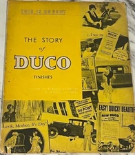 This is Dupont The Story of Duco Finishes Booklet
