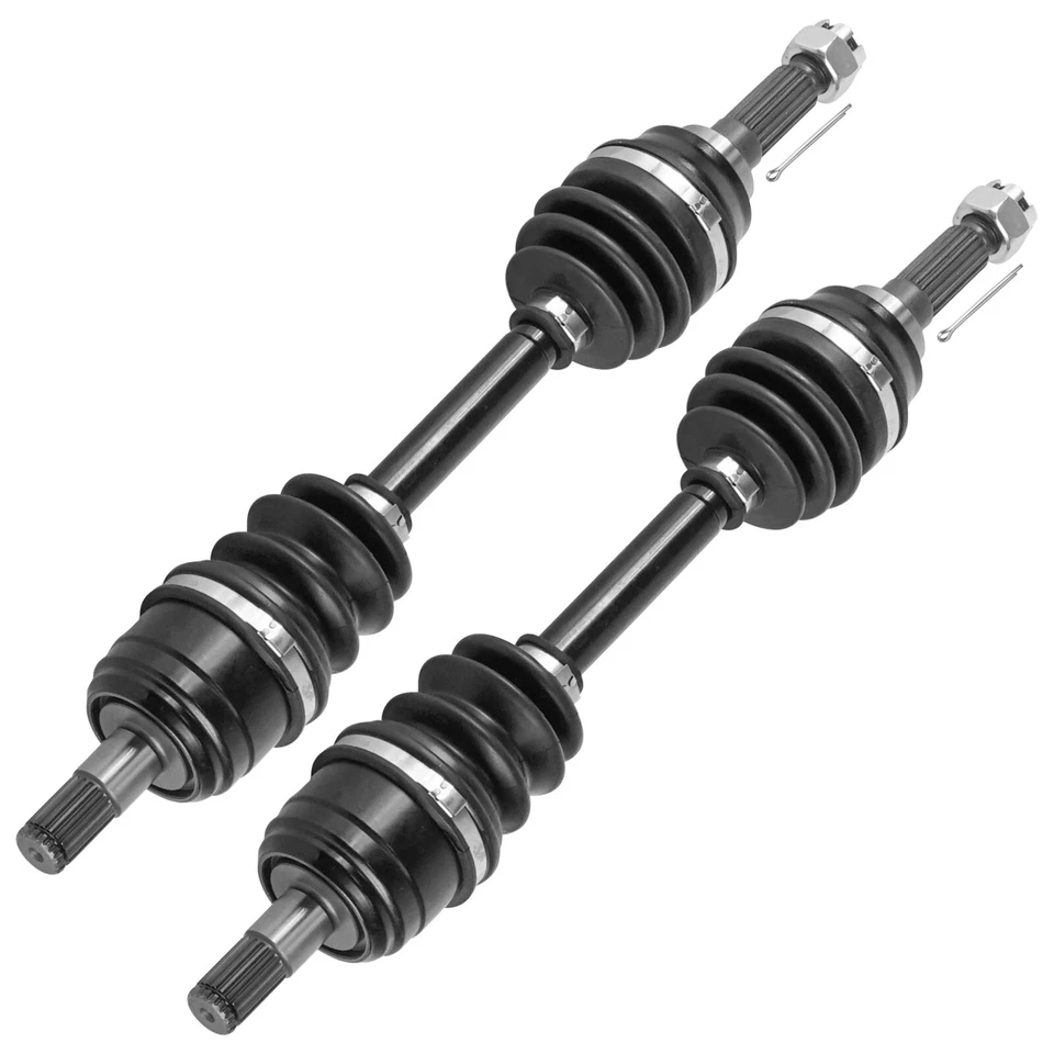 Ejes completos delanteros izquierdo y derecho para Kawasaki Prairie 400 KVF400 4X4 1997-02 Foto 4 de 4