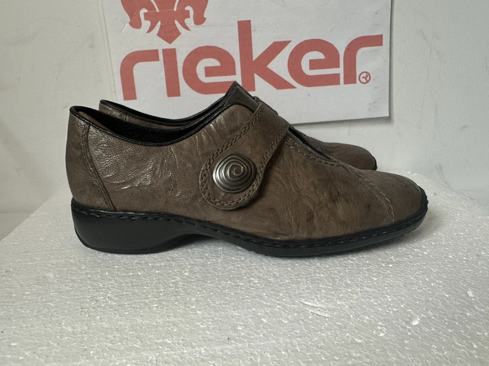 Rieker Leather Shoes Size UK 6 EU 39 ,,. - Image 3 of 4
