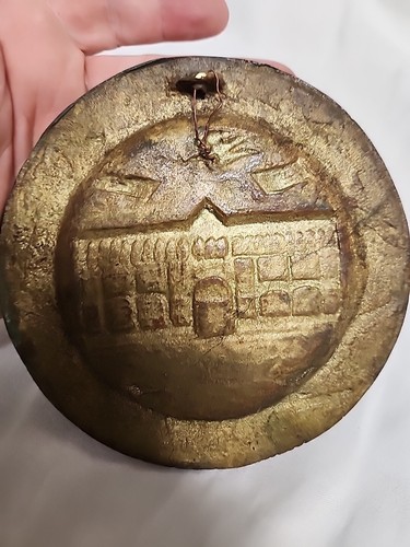 1945 Reims Capitulation Du Reich Brass Plaque - Picture 7 of 10