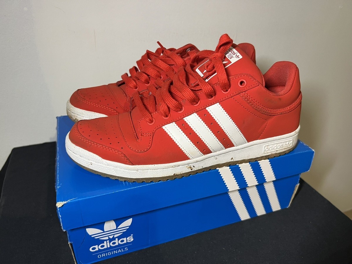 Size 10 Adidas Top Ten RB Low Scarlet White for sale online
