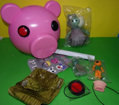 Open New Piggy 8pc Ultimate Bundle Exclusive DLC Code Coin Bank Plush Poster (B