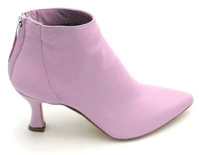 OVYE' TRONCHETTO IN PELLE GLICINE AT480 TACCO CM