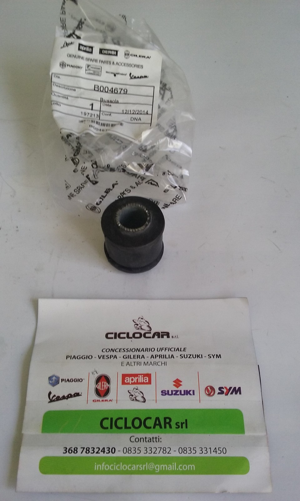 Biella Sterzo Per Piaggio Porter 1300 16V - Ricambio Scatola Sterzo Piaggio Quargo Diesel - Foto 9