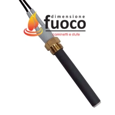 CANDELETTA RESISTENZA CERAMICA NORDICA EXTRAFLAME RAVELLI ECOTECK KARMEK ONE1050