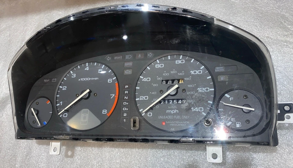1994-1997 Honda Accord Speedometer Instrument Gauge Cluster 78100-A300 MPH 94-97 - Image 2 of 4