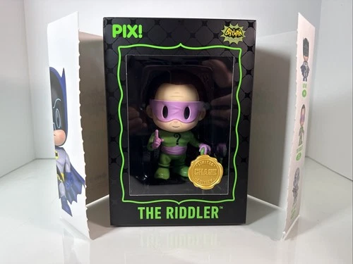 Thrilljoy Pix! Batman 66 TV Series the Riddler Chase Villain Figure Collectible