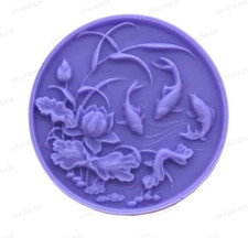 Soap Mold Silicone Candle Mold Soap Mould Silicone Mold Resin Mold round Fish So
