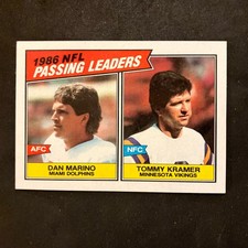 Click to enlarge Dan Marino / Tommy Kramer