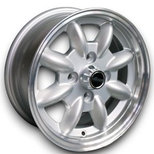 Maxilite Minilite Style Alloy Wheels Silver Triumph Spitfire 55x13 Et25 4-piece