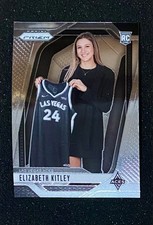 2024 Panini Prizm WNBA ELIZABETH KITLEY LV ACES #140 BASE PHOTO VARIATION ROOKIE