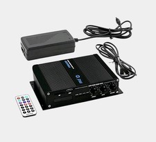 Pyle PFMRA440BB 400 Watt 4-Channel Marine Class D Bluetooth Stereo Amplifier