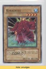 Kabazauls 1st Ed. YuGiOh Dinosaur's Rage Structure Deck #SD09-EN002 READ x9h