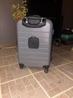 Wrangler Carry-On Suitcase 4-in-1 Hardcase Spinner Telescoping Handle Gray — photo 2