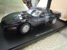 AUTOart 1 18 Chevrolet Corvette 1986 Black As Is No Bundling