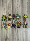 Lot Vintage Teenage Mutant Ninja Turtles Action Figures 80s/90s,