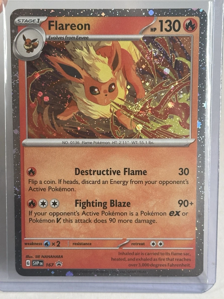 Flareon Pokemon Card for sale
