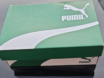 PUMA Cali Valentines PS Low Top Athletic Sneakers White/Pink/Orange/Blue Lace Up