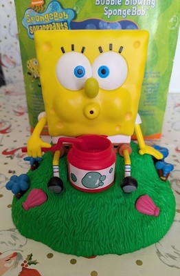 Nickelodeon SpongeBob SquarePants Bubble Blowing 2003 Viacom International