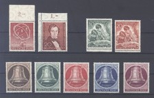 C) Berlin, ** Posten aus 1950-51 auf Steckkarte (14230)
