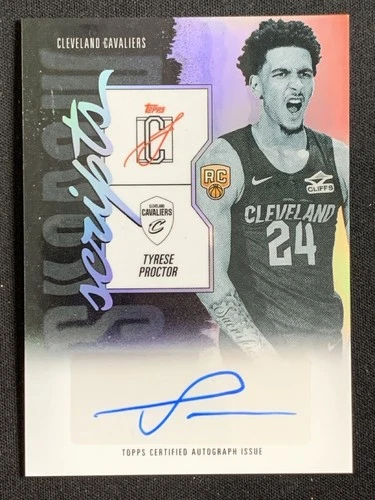 2025 Topps Signature Tyrese Proctor Base (RAW)