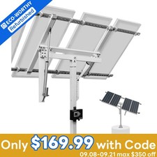 ECO-WORTHY Solar Panel Single Axis Tracking S...