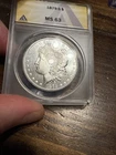 1979 S Morgan Silver Dollar MS63 ANACS Brilliant White Uncirculated Coin