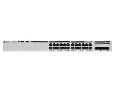 Cisco C9200L-24T-4G-E V01 24-Port Managed Switch with 4 Gigabit Ethernet Uplinks