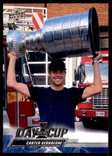 2022-23 UPPER DECK DAY WITH THE CUP CARTER VERHAEGHE TAMPA BAY LIGHTNING #DC2