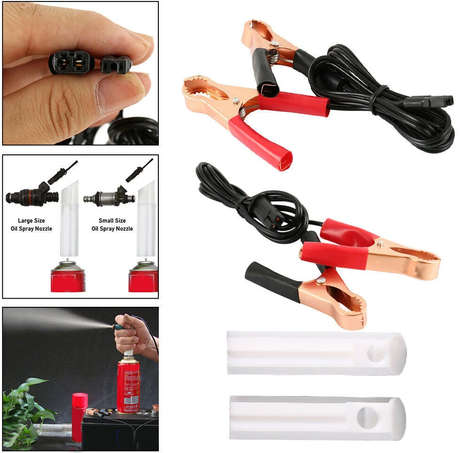 Универсальный адаптер для очистки автомобильной топливной форсунки заподлицо инструмент сделай сам набор распродажа - Изображение 2 из 4