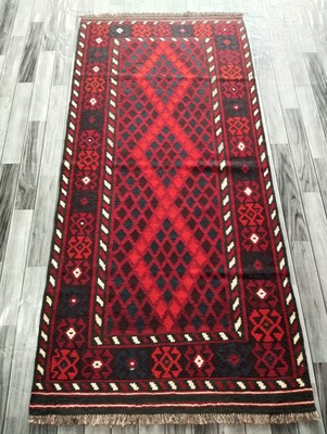 Heritage Handgefertigter Afghanischer/Türkischer Kelim Teppich, Azteken Wolle Vorleger, Größe 221x105 CM