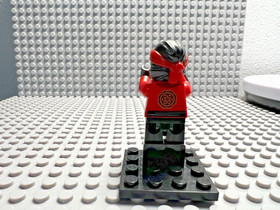 LEGO Ninjago Movie Minifigure - Kai Fire Mech Driver w/ Motorcycle - NJO0349