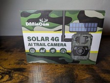 Ai Trail Cam 4G, 2-way talk, 4k, 100mp,Night Vision Motion Activated, 32GB & SIM