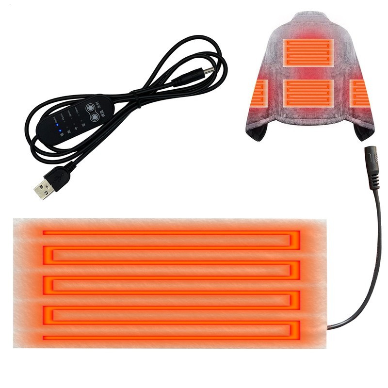  5V USB Heating Pad Electric Heater Pad Winter Warm Heating Pad Hand Warmer 